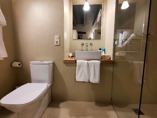 Trabajo de baño en microcemento CementDecor